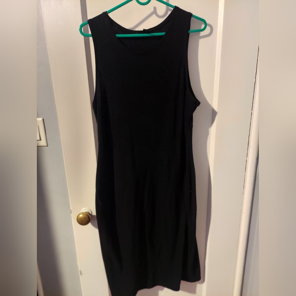 Black Mossimo Dress size XXL FITTED used